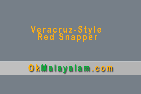 Veracruz-Style Red Snapper