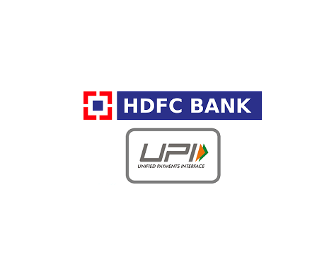 UPI Account with HDFC logo